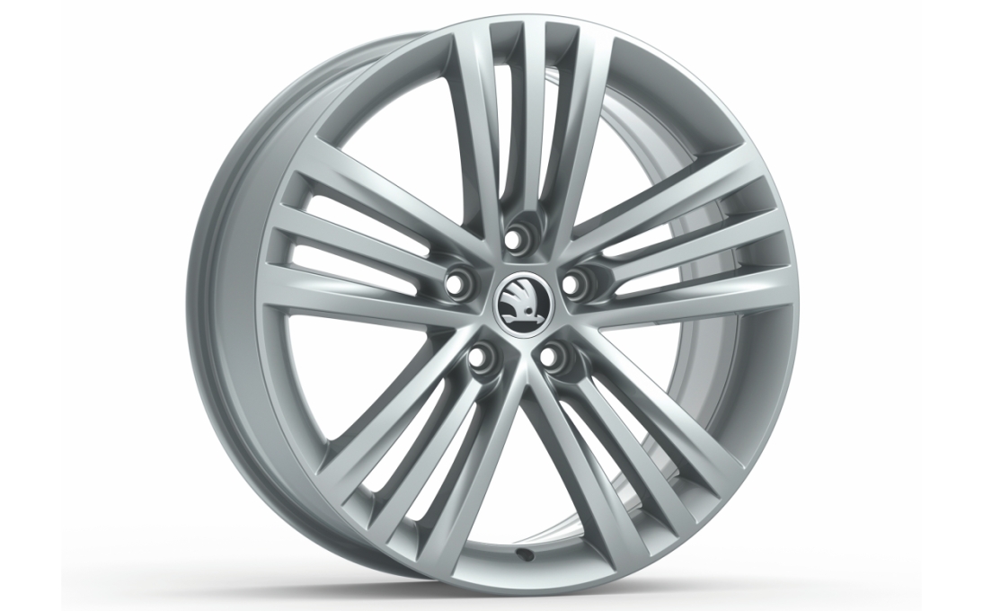 Alloy wheel TRINITY 18" for SUPERB II, OCTAVIA III